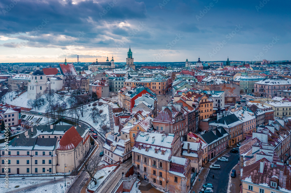 Lublin z lotu ptaka