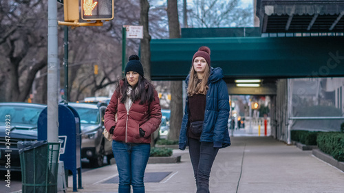 A walk in the streets of New York