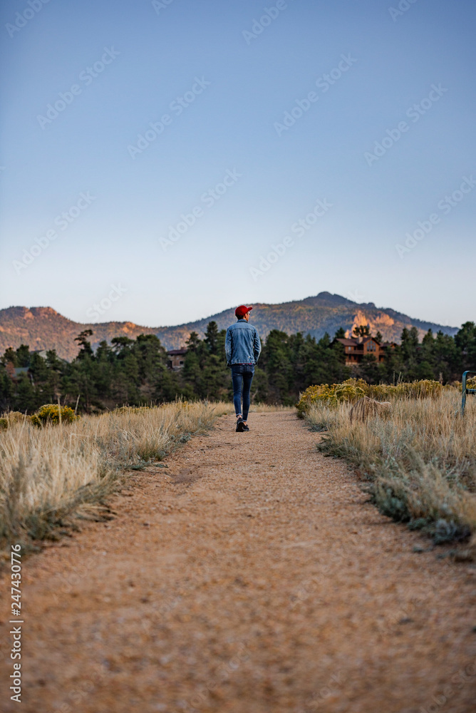 Obraz premium Trail in Estes