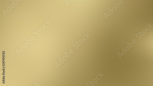 Vector gold blurred gradient style background. Abstract smooth colorful illustration, social media wallpaper.