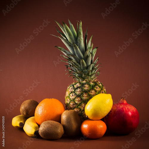 exotic tropical fruits