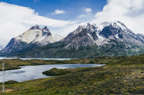 Wallpaper Mural Torres del Paine Park in Patagonia Torontodigital.ca