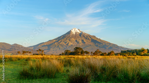 Cone volcano mount taranaki, new zealand 28