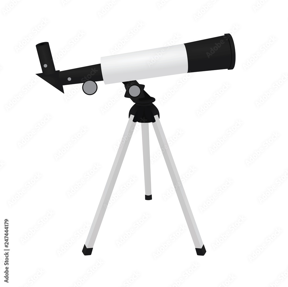 Telescope. vector illustration