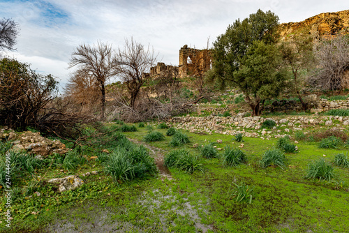 Antalya - Turkey. January 29, 2019. Sillyon ( Kestros) Ancient City.  photo