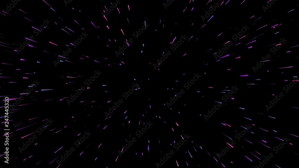 Fototapeta premium Abstract background with circles and lines. Different shades and thickness.