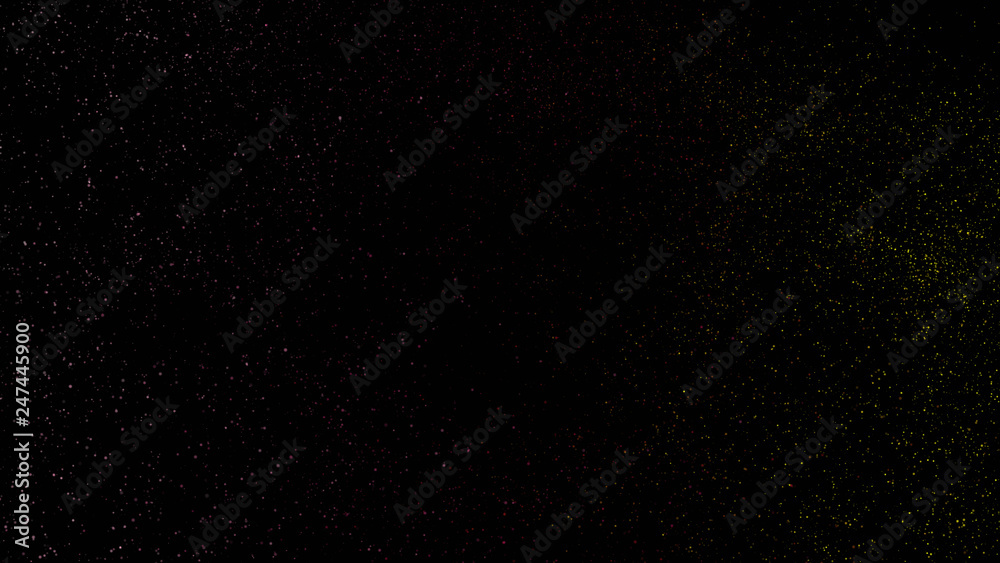 Background with a variety of multicolored stars. Big and small.