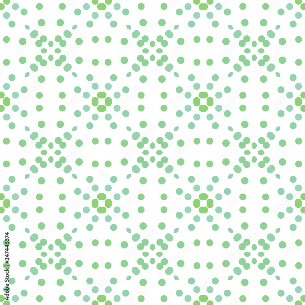 Seamless abstract pattern background with a variety of colored circles. Seamless abstract pattern background with a variety of colored circles.