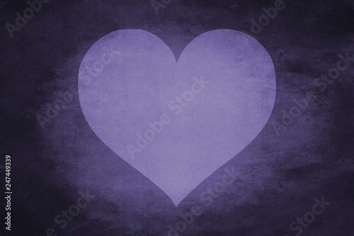 Purple Heart Love Tone Icon Texture Art Background Pattern Design Graphic