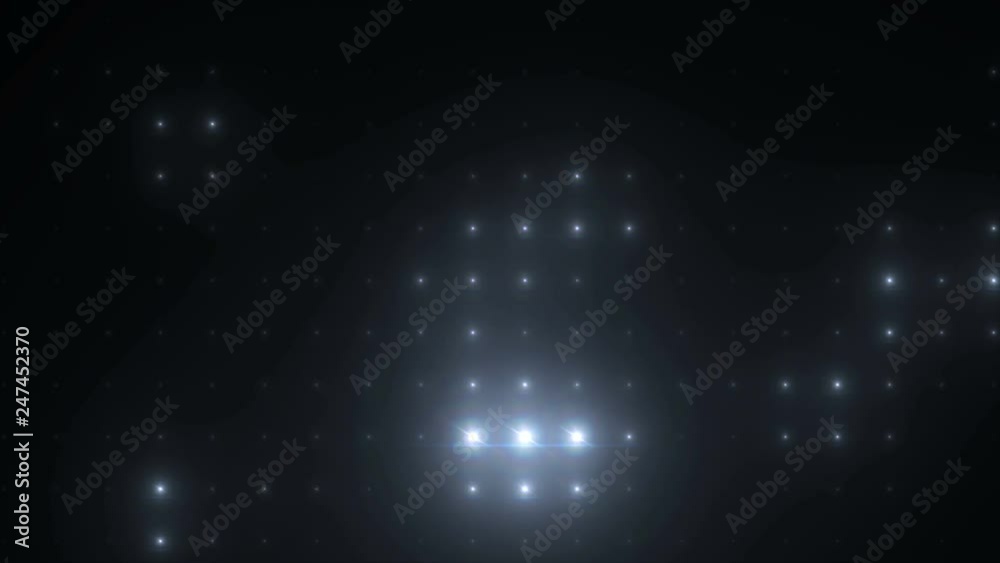 Flashing Spotlight Wall stage