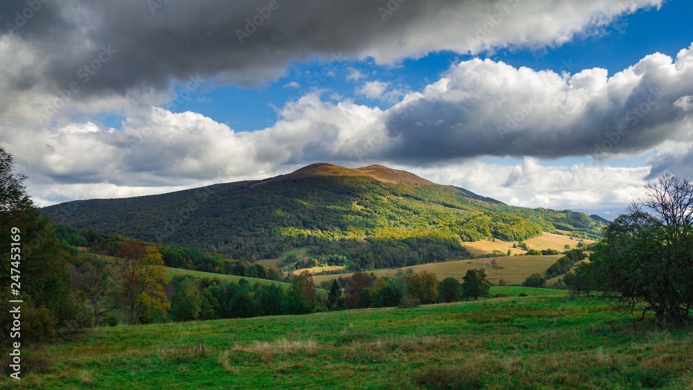 Obraz premium Bieszczady mountains in Poland.