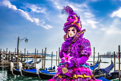 Venice, Italy - Carnival in Piazza San Marco