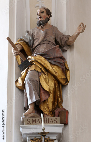 Saint Matthias, Basilica of St. Vitus in Ellwangen, Germany