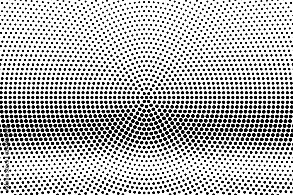 Concentrated black and white halftone. Round dotted gradient. Vintage effect vector texture. Retro dotted overlay Concentrated black and white halftone. Round dotted gradient. Vintage effect vector texture. Retro dotted overlay