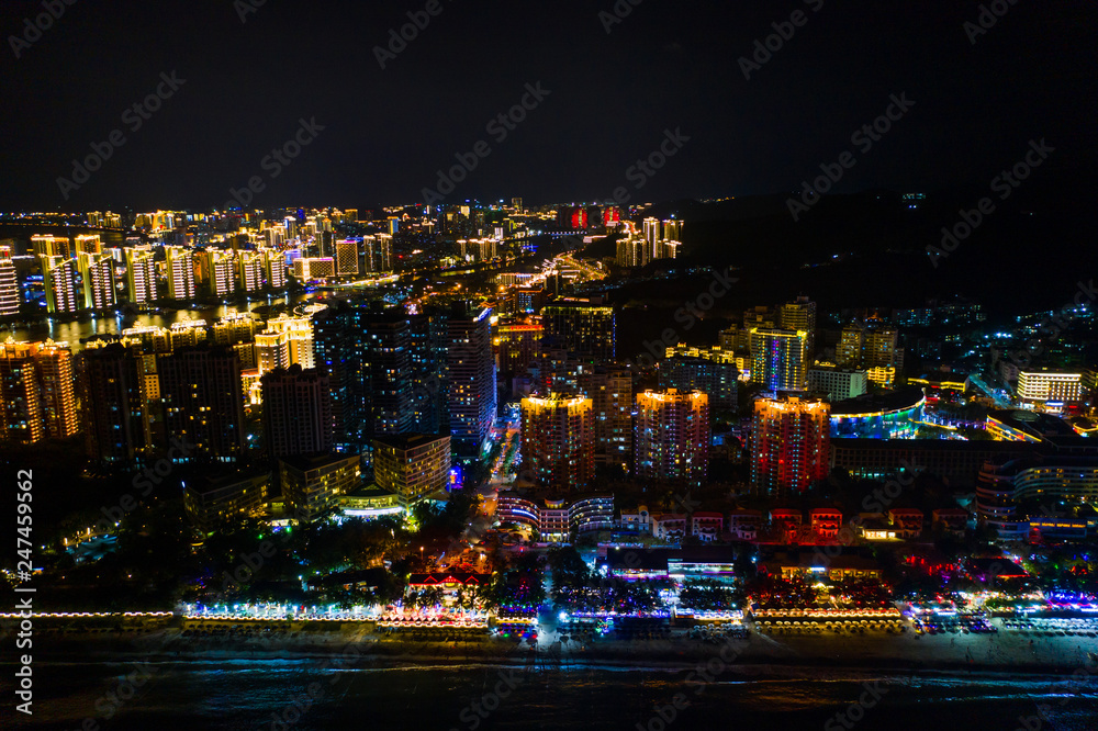 Night resort city