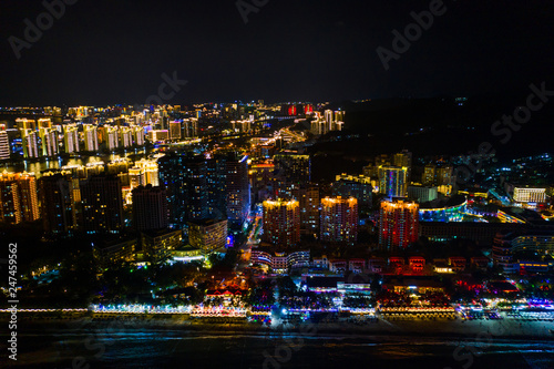 Night resort city