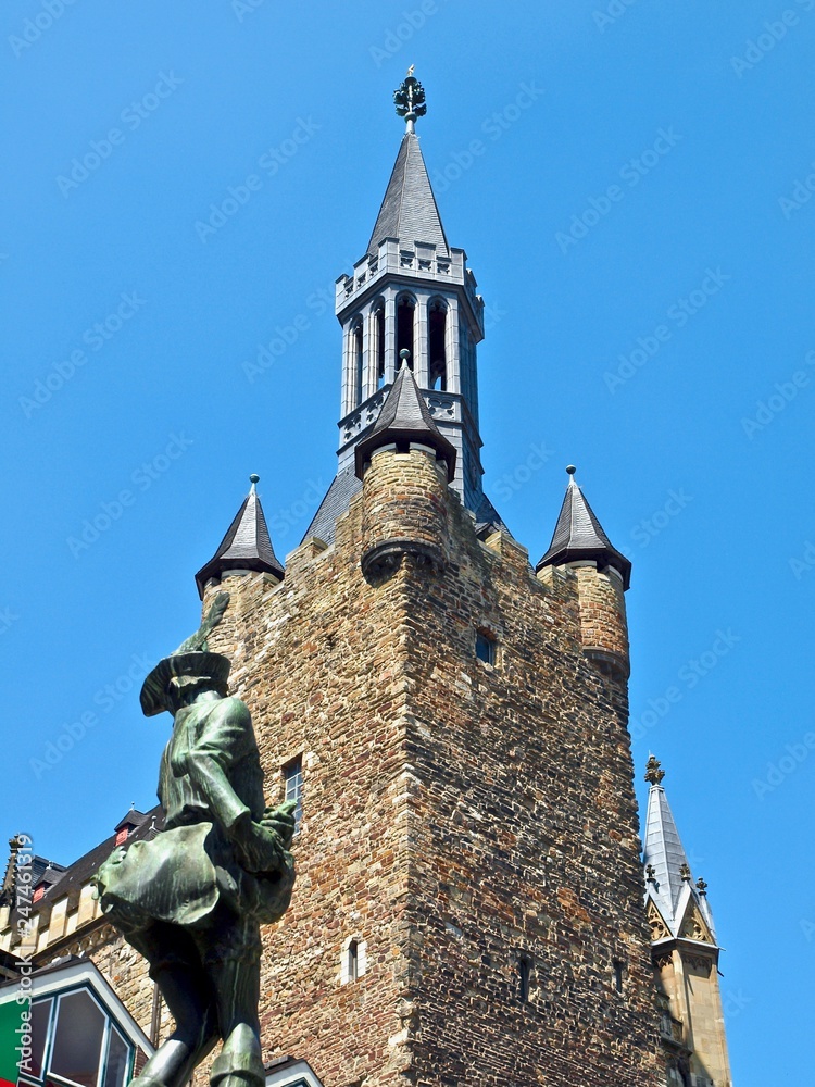 City or town hall of Aachen in Germany