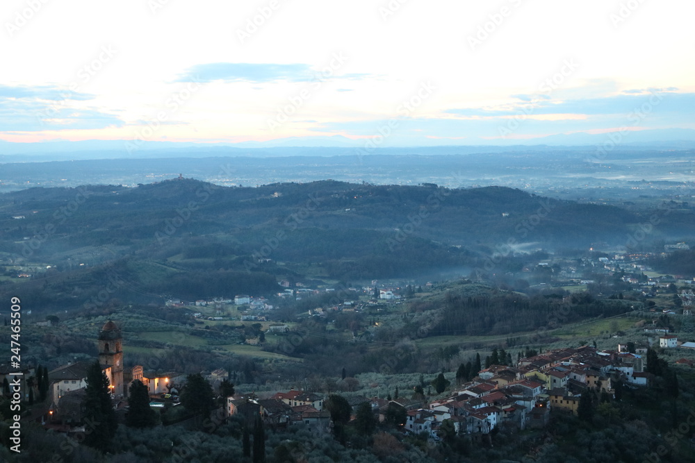 Obraz premium Tuscany Sunrise moments 