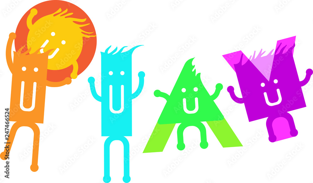 Geometric Characters spell out Play Geometric Characters spell out Play