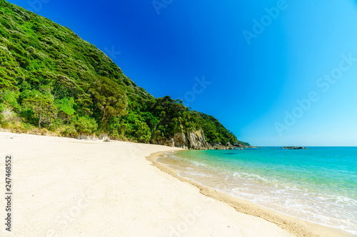 tropical beach in abel tasman national park, new zealand 19 © Christian B.