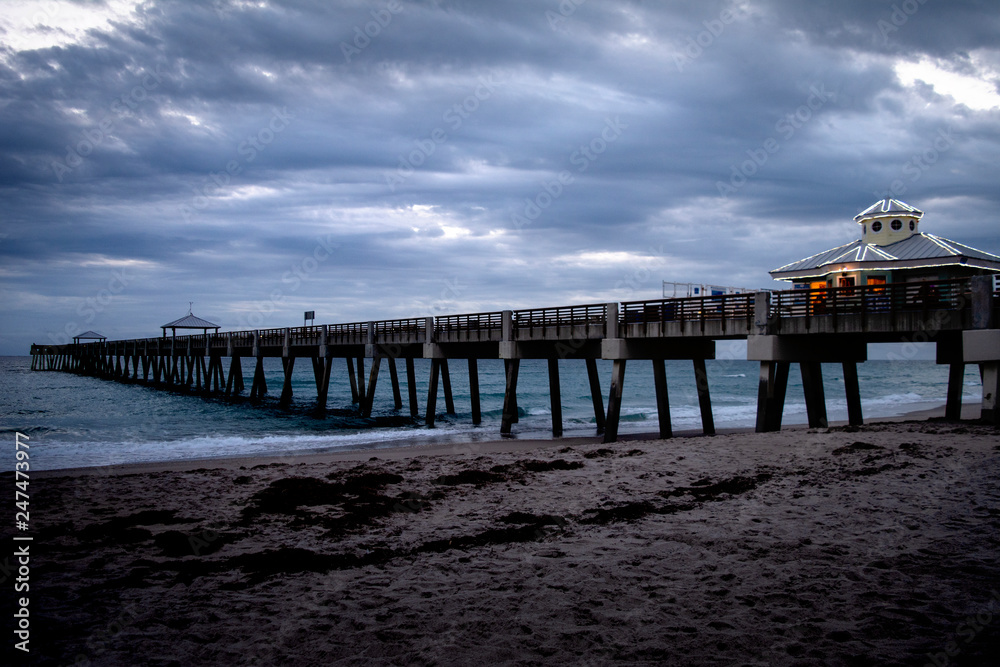 Gloomy Day at the Pier