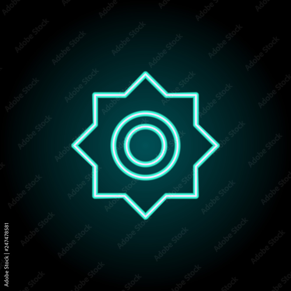 Brightness sign icon. Elements of Image in neon style icons. Simple icon for websites, web design, mobile app, info graphics Brightness sign icon. Elements of Image in neon style icons. Simple icon for websites, web design, mobile app, info graphics