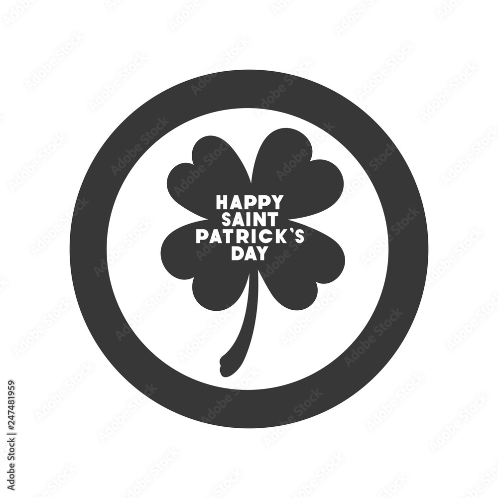 wishing you a happy st patricks day label icons wishing you a happy st patricks day label icons