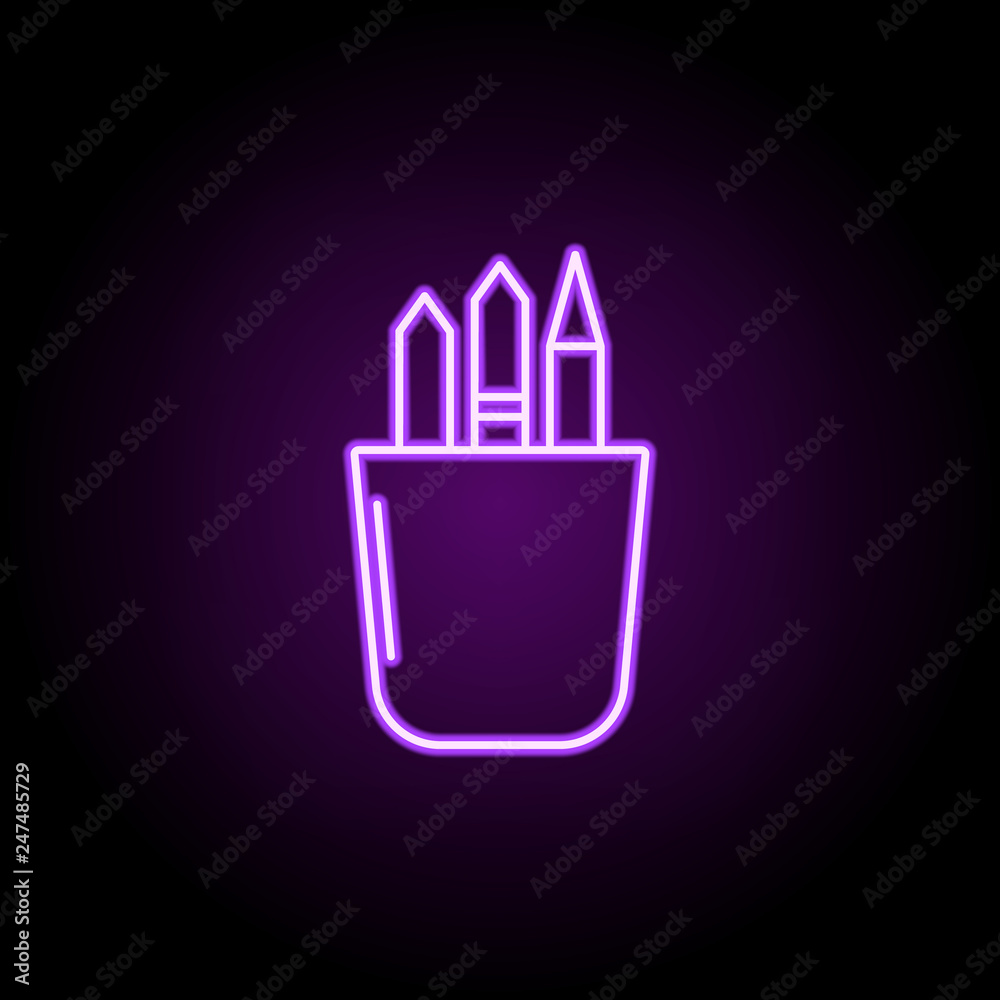 kicked outline icon. Elements of Education in neon style icons. Simple icon for websites, web design, mobile app, info graphics kicked outline icon. Elements of Education in neon style icons. Simple icon for websites, web design, mobile app, info graphics