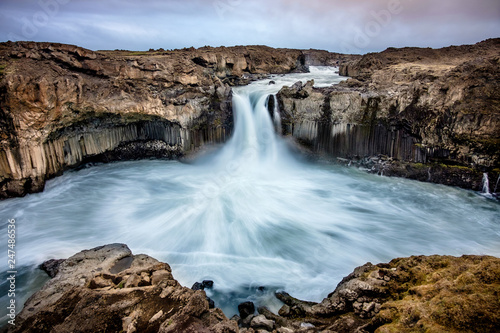 Wasserfall in Iceland