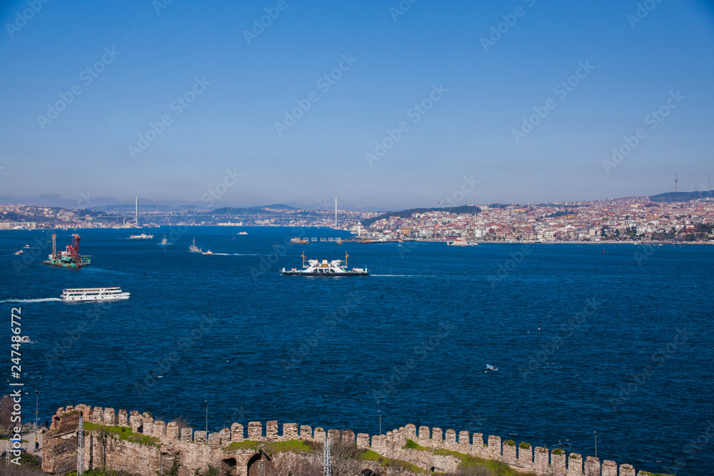 イスタンブール  トルコ  ボスポラス海峡