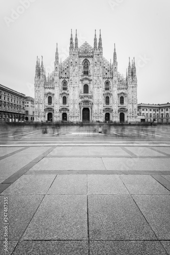 The Duomo  in Milan  Italy