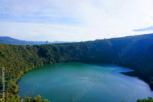 Guatavita, Colombia lagoon or lake el dorado legend