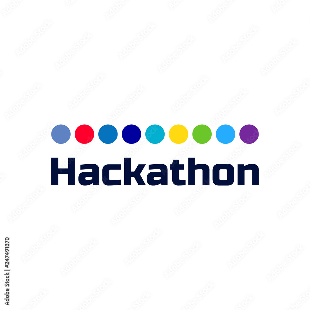 Hackathon Logo Vector Stock Vector | Adobe Stock