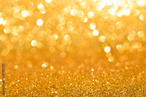 golden glitter abstract background 