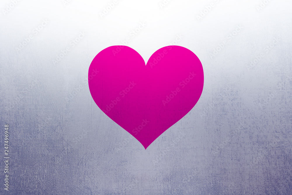 Pink Heart Love Tone Icon Texture Art Background Pattern Design Graphic