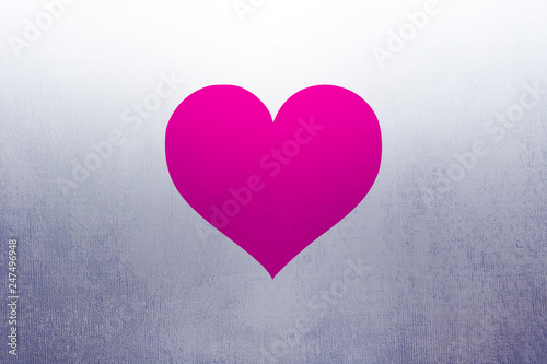 Pink Heart Love Tone Icon Texture Art Background Pattern Design Graphic