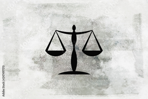 Black Legal Scale Icon Texture Art Background Pattern Design Graphic