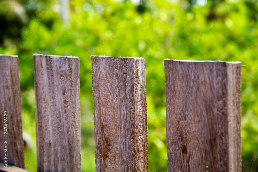 wooden fence wooden fence