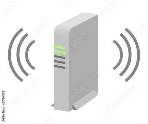 無線lan Stock イラスト Adobe Stock