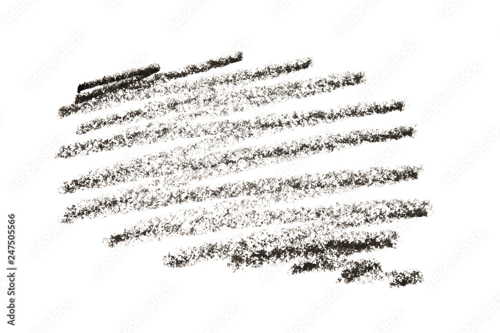 Fototapeta premium Liner or marker texture set