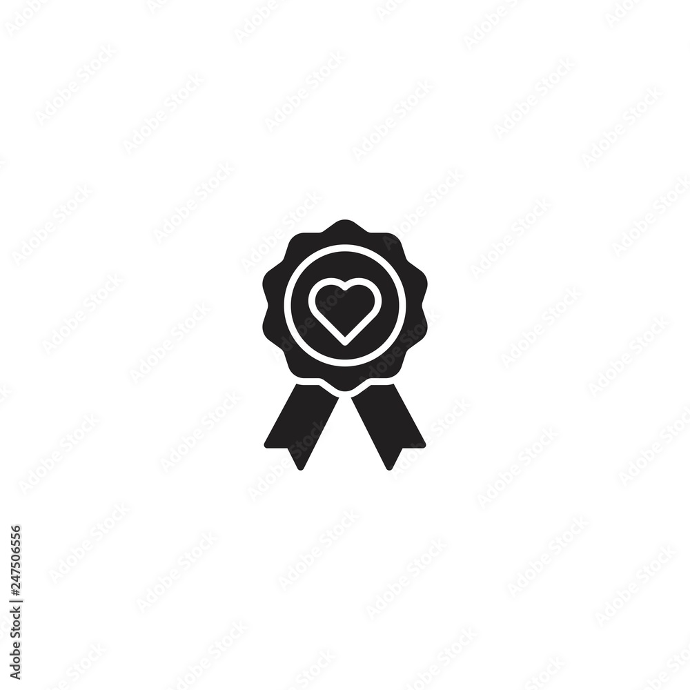 Rosette, quality line icon vector Rosette, quality line icon vector
