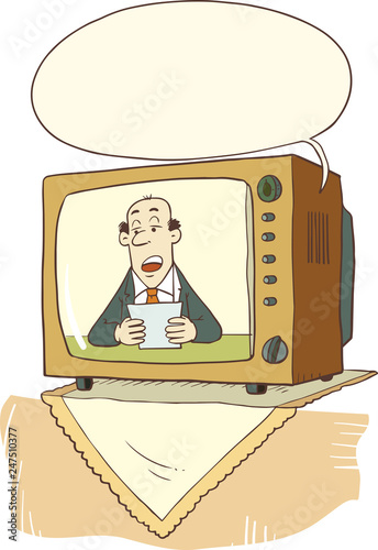 TV announcer