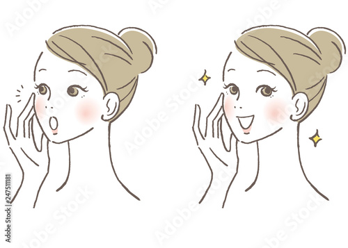 肌の調子
