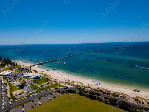 aerial view of the bay
