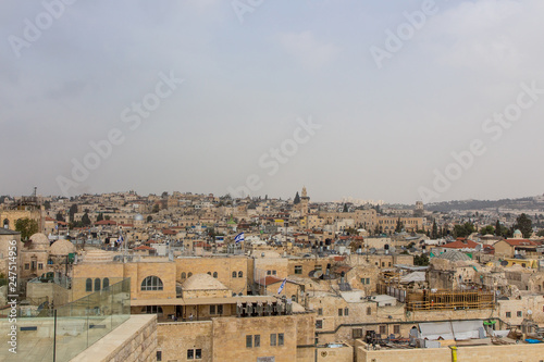 Blick über die Altstadt von Jerusalem, Israel