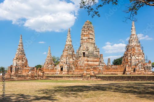 Ruins of the old city of Ayutthaya, Thailand © gumbao