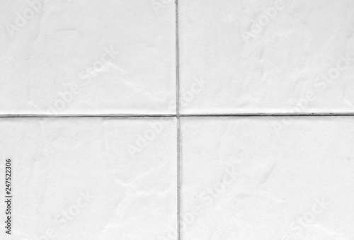 colored floor tile white with white grout background.