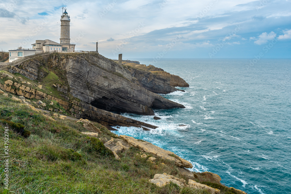 Cabo Mayor lighthouse, Santander, Spain
