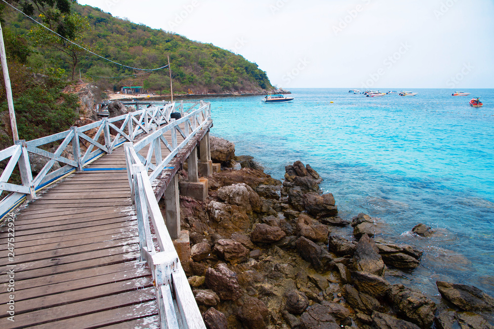 Obraz premium Koh Larn island in Pattaya Thailand