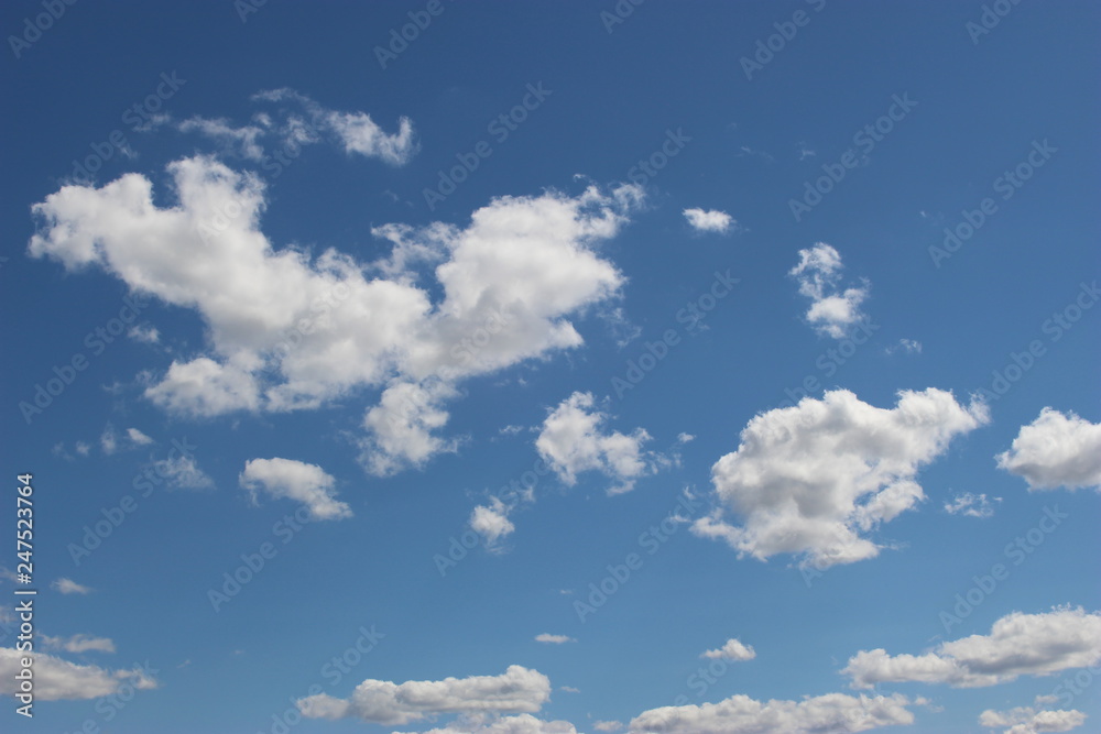 Obraz premium Nuages dans le ciel (cumulus) 3